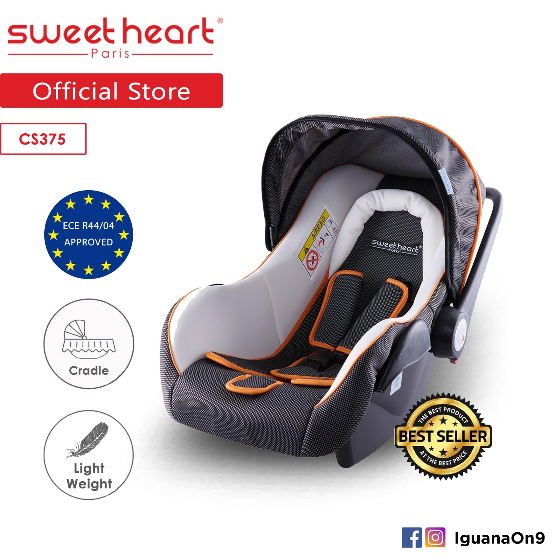 ซื้อที่ไหน Sweet Heart Paris CS375 Car Seat Carrier คาร์ซีทเด็กอ่อน with Adjustable Canopy รีวิวสินค้า ของแท้ ซื้อที่ไหน Sweet Heart Paris CS375 Car Seat Carrier คาร์ซีทเด็กอ่อน with Adjustable Canopy รีวิวสินค้า ของแท้