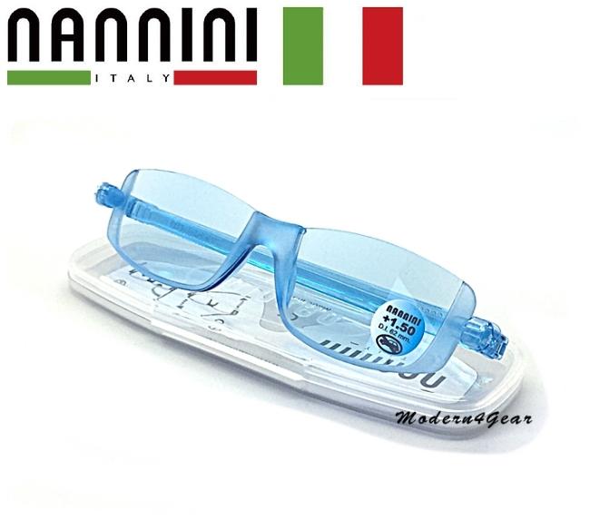 แว่นสายตายาวสำหรับคอมพิวเตอร์ NANNINI รุ่น COMPACT MONITOR BLUE ( สายตา +200 )