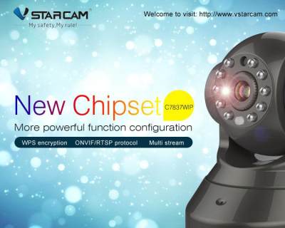 VSTARCAM C7837WIP PNP WiFi กล้องวงจรปิด 1.3MP (Black) VSTARCAM C7837WIP PNP WiFi กล้องวงจรปิด 1.3MP (Black)