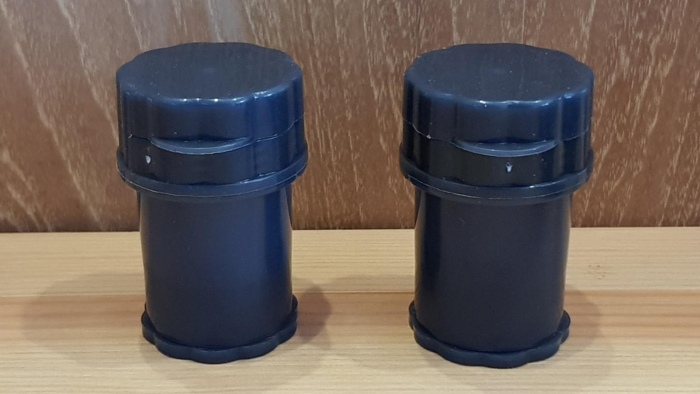 4 layers Medtainer 2 pcs (6 cm) กระปุกพร้อมที่บด 4  ชั้น 2 ชิ้น(6 cm)