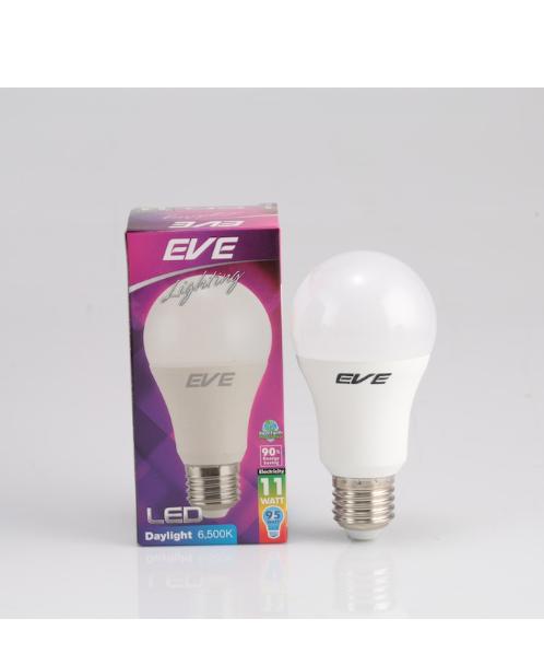 EVE หลอดแอลอีดี A60  11 วัตต์ เดย์ไลท์ E27 LED A60 11W Daylight E27 ขาว