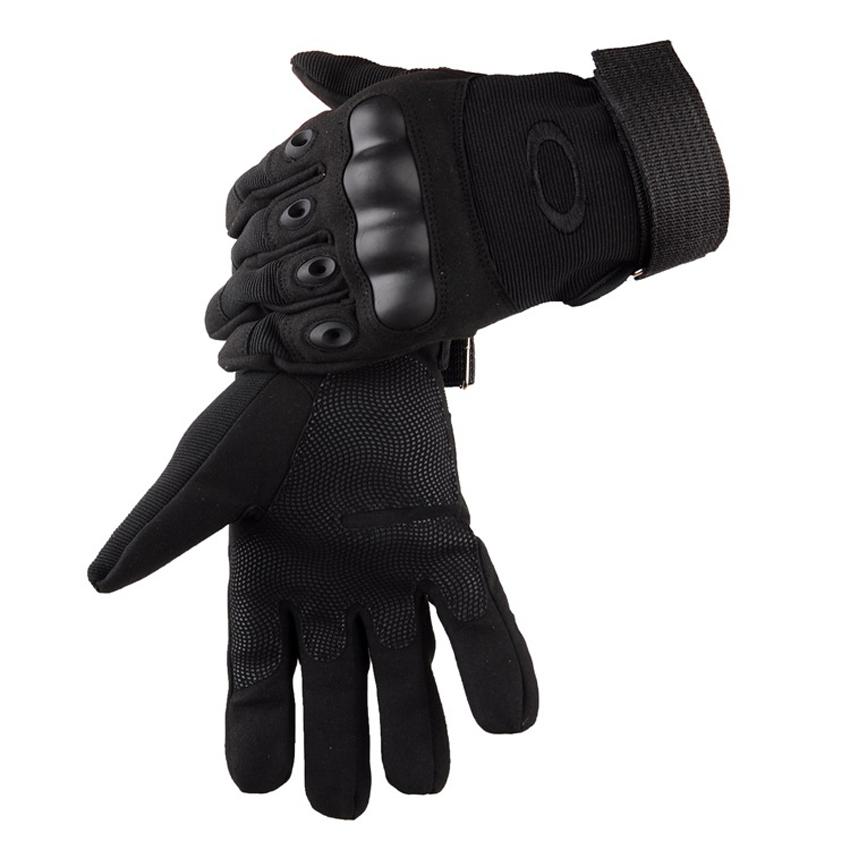 Boxing Mountaineering Sunscreen gloves ถุงมือ มอเตอร์ไซค์ รุ่นD111-Black
