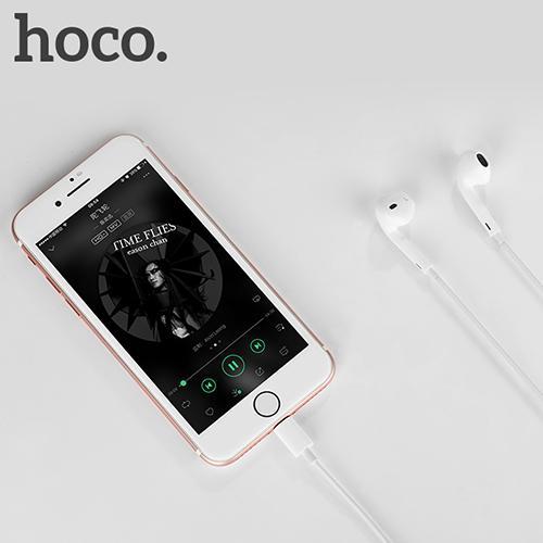 หุฟัง iphone 7 บลูทูธ หุฟัง Hoco L7 สินค้าของแท้ 100 %  หูฟังพร้อมไมค์ ปรับเสียงได้ สำหรับ iOS iPad / iPhone 6/7/8/X