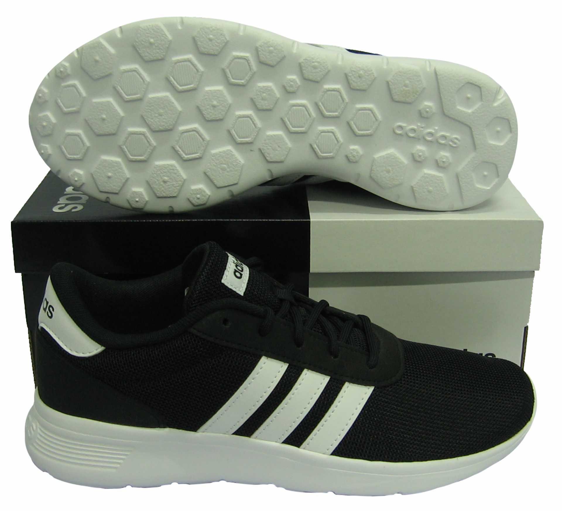 ขาย รองเท้าวิ่ง รองเท้าจ๊อกกิ้งผู้หญิง Adidas DB-0575 LITE RACER ดำขาว