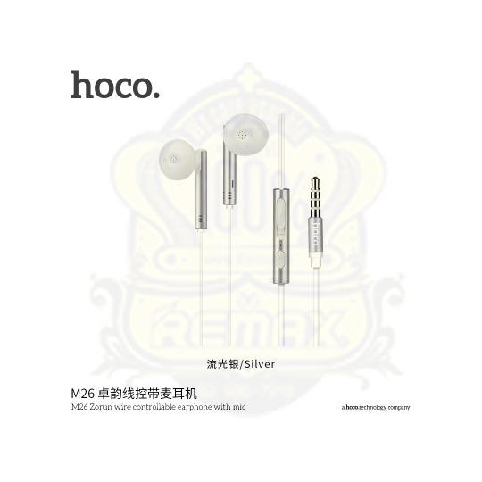 Hoco M26 Metal Earphone หูฟัง