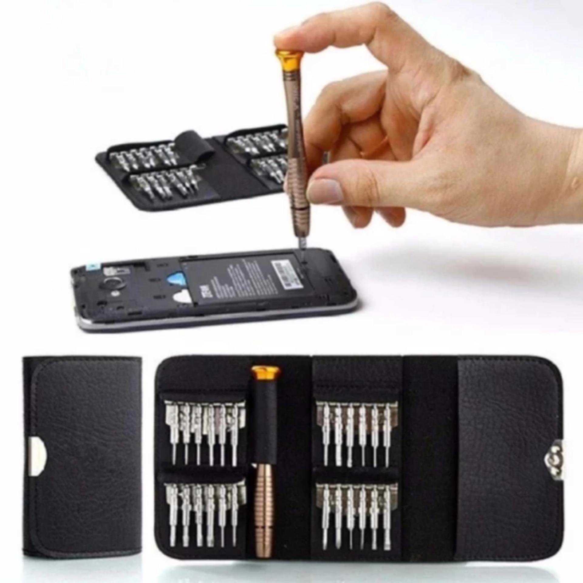 Friday 25 in 1 ชุดไขควงขนาดเล็กเปลี่ยนหัวได้พร้อมซองหนัง