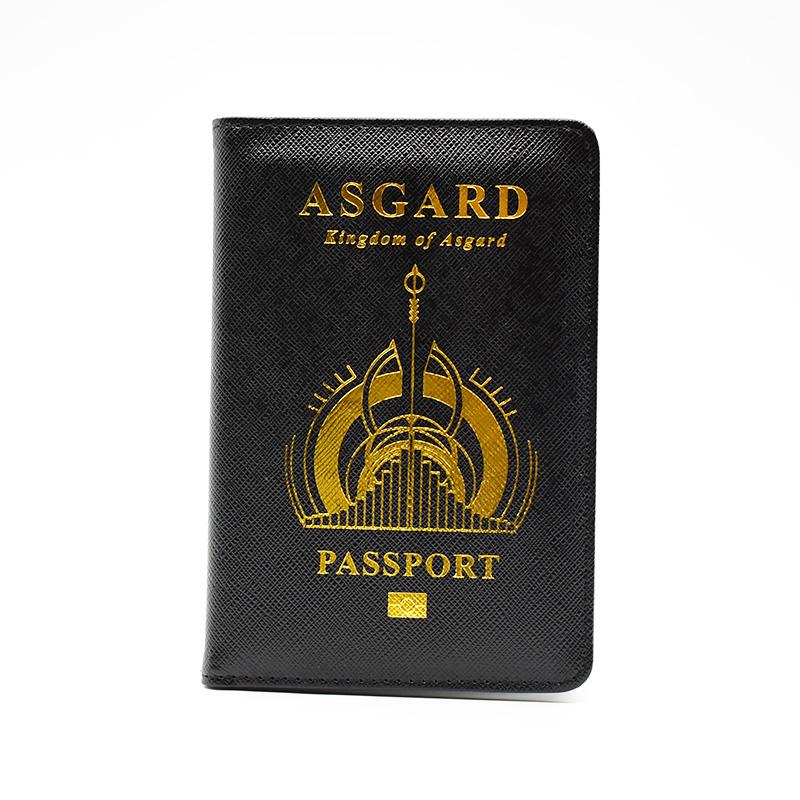 Secret place Passport Cover Wakanda  Asgard ปกหนังสือเดินทาง วากานด้าน และ แอสการ์ด 