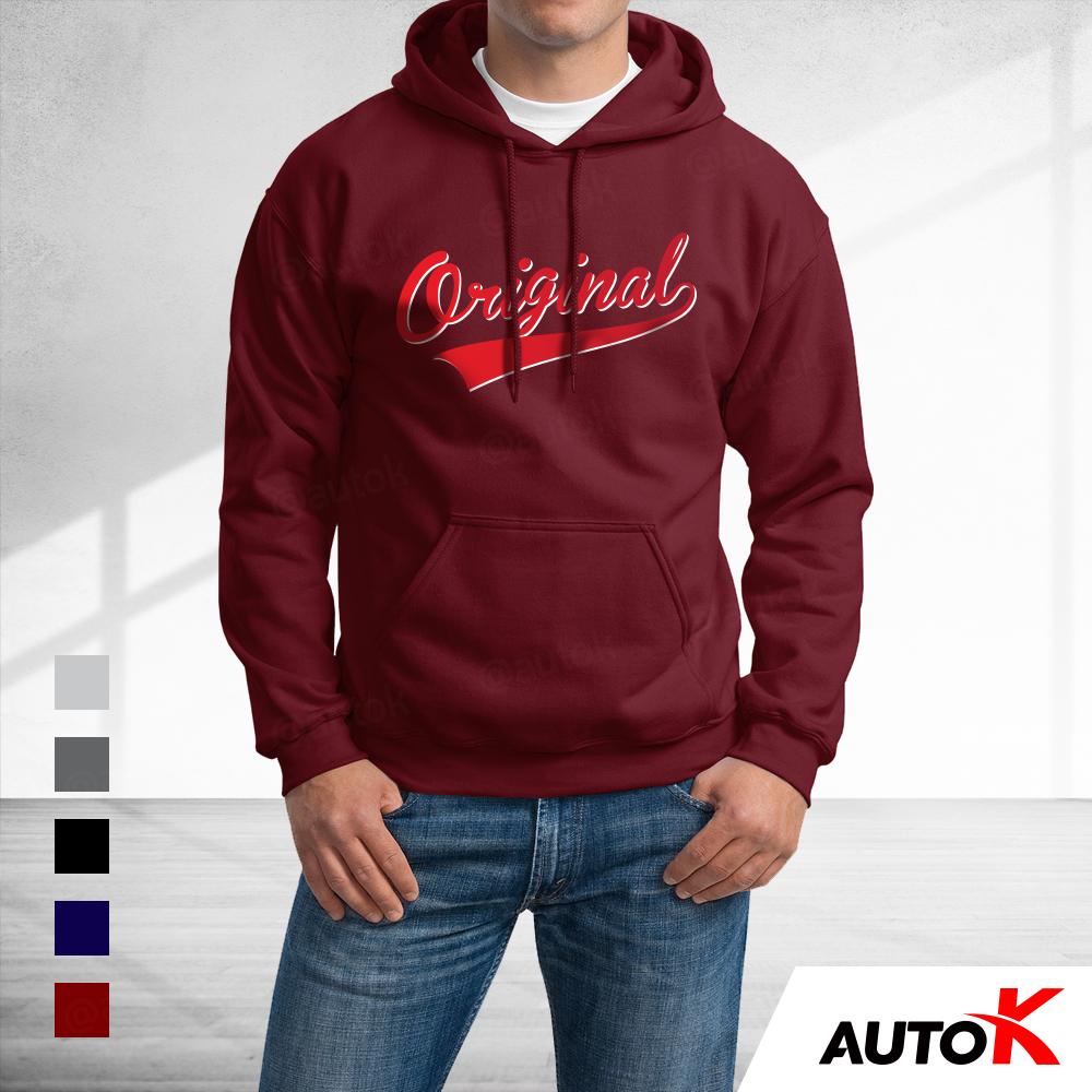 AUTO K เสื้อกันหนาวมีฮู้ดสีพื้น Freesize / เสื้อสเวตเตอร์ เสื้อแจ็คเก็ต เสื้อกันหนาว Hoodies ( ลาย ORIGINAL )