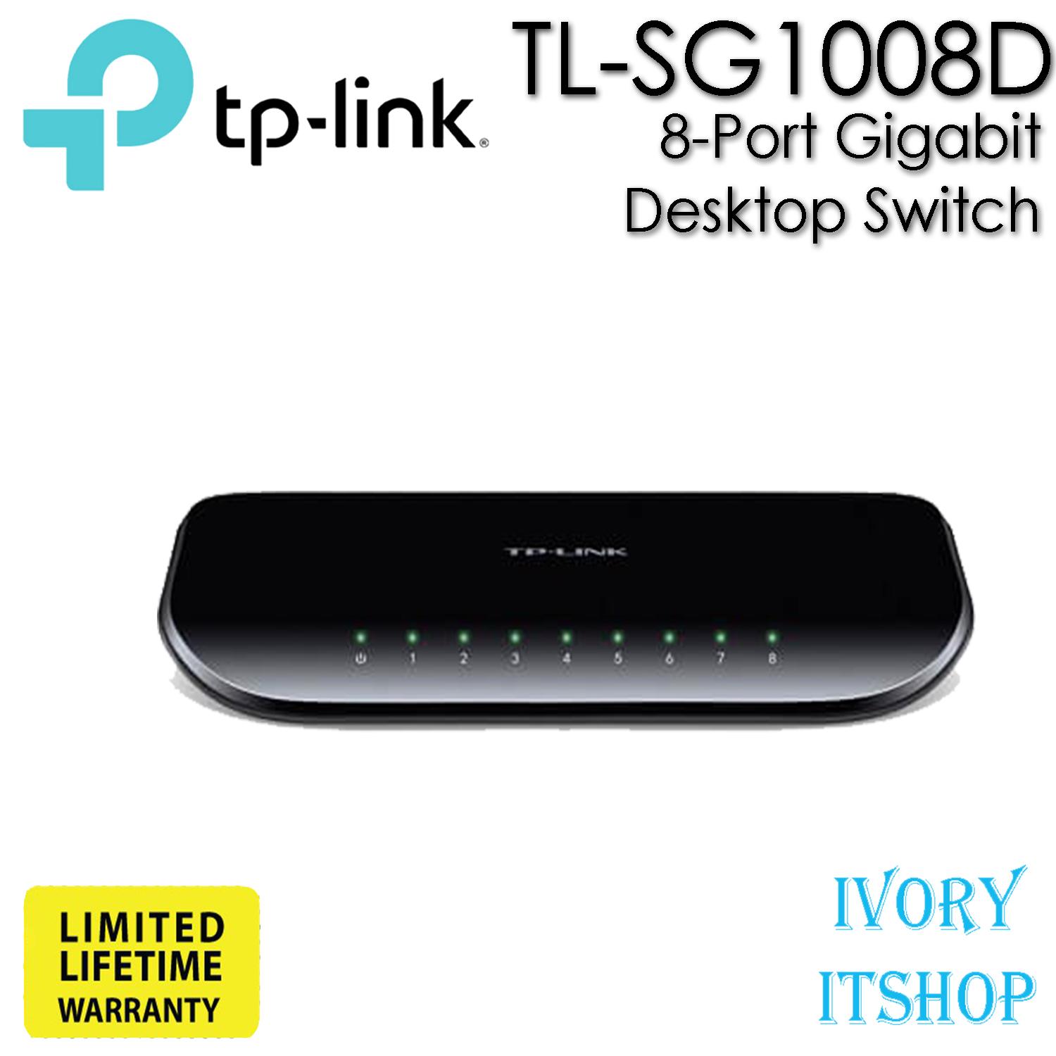 TP-Link  TL-SG1008D 8-Port Gigabit Desktop Switch SG1008D/ivoryitshop
