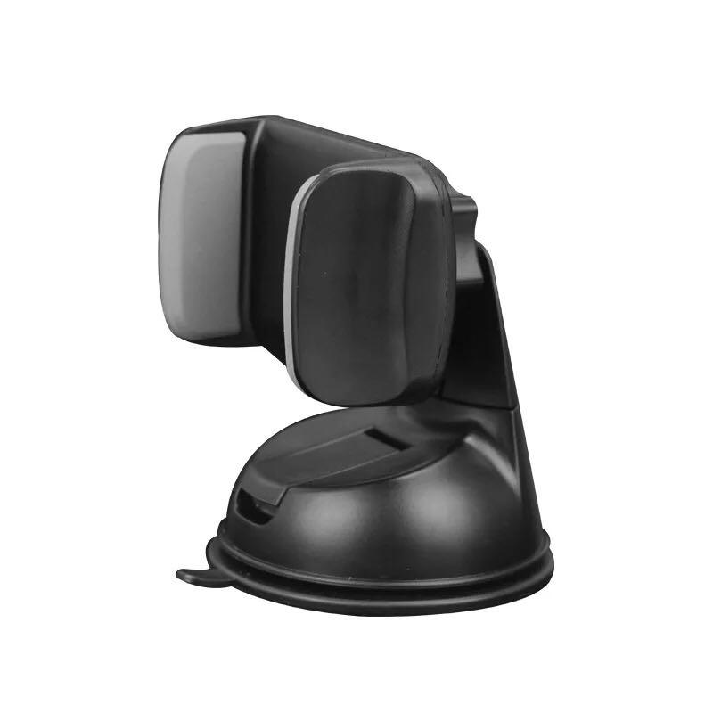 Car Phone Holder ที่ยึดโทรศัพท์มือถือในรถยนต์ ที่ตั้งมือถือในรถ แท่นจับมือถือในรถ แบบติดดูดกระจก หรือ บนคอนโซลรถ