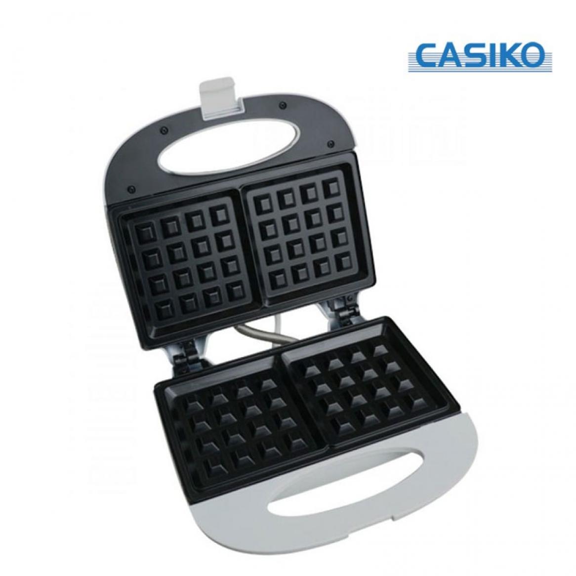 Casiko เครื่องทำวาฟเฟิล 2 ชิ้น รุ่น CK-5005S - สีขาว Waffle Makers Casiko เครื่องทำวาฟเฟิล 2 ชิ้น รุ่น CK-5005S - สีขาว Waffle Makers