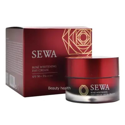 SEWA Rose Whitening Day Cream SPF50+ PA+++ (30 ml.x 1 กล่อง)