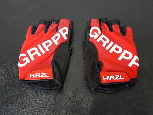 Grip  ถุงมือจักรยาน Glove Grippp Cycling Gloves แดงดำ