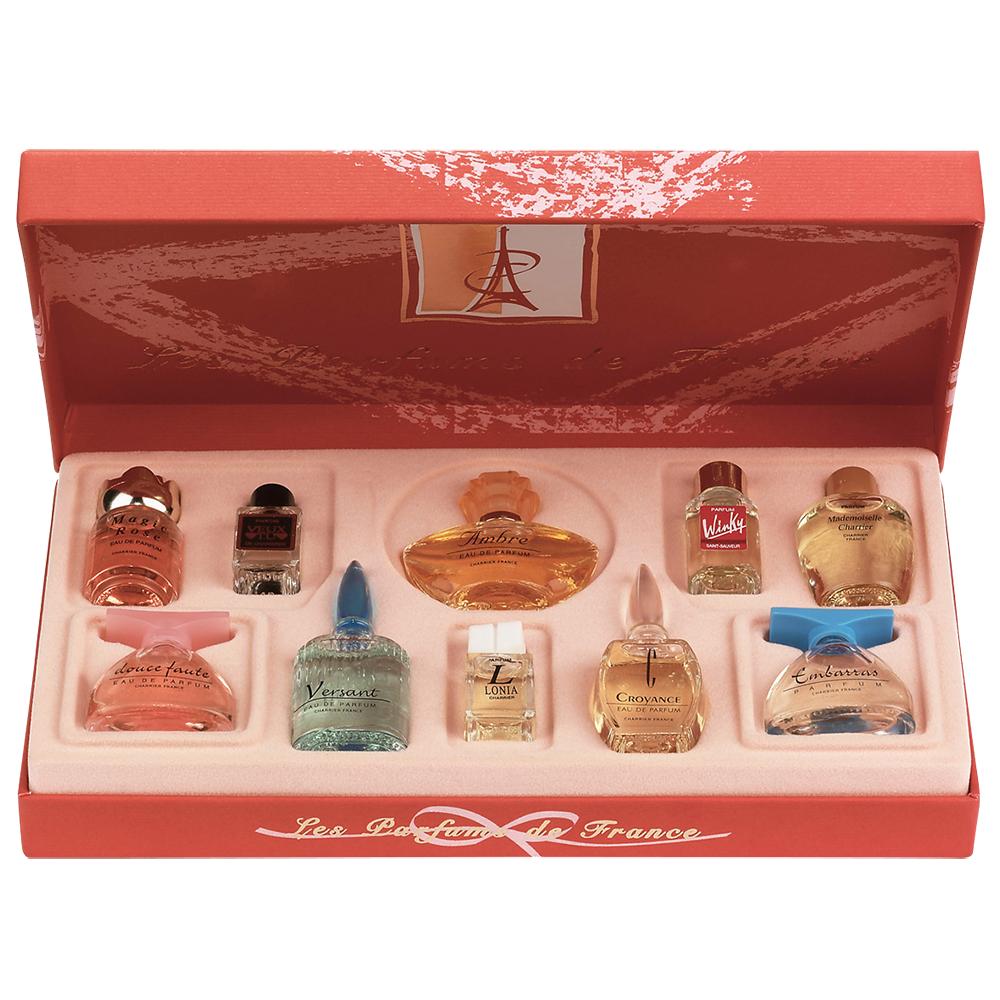 Charrier Parfums Les Parfums de France Luxe Coffret de 10 Eau de