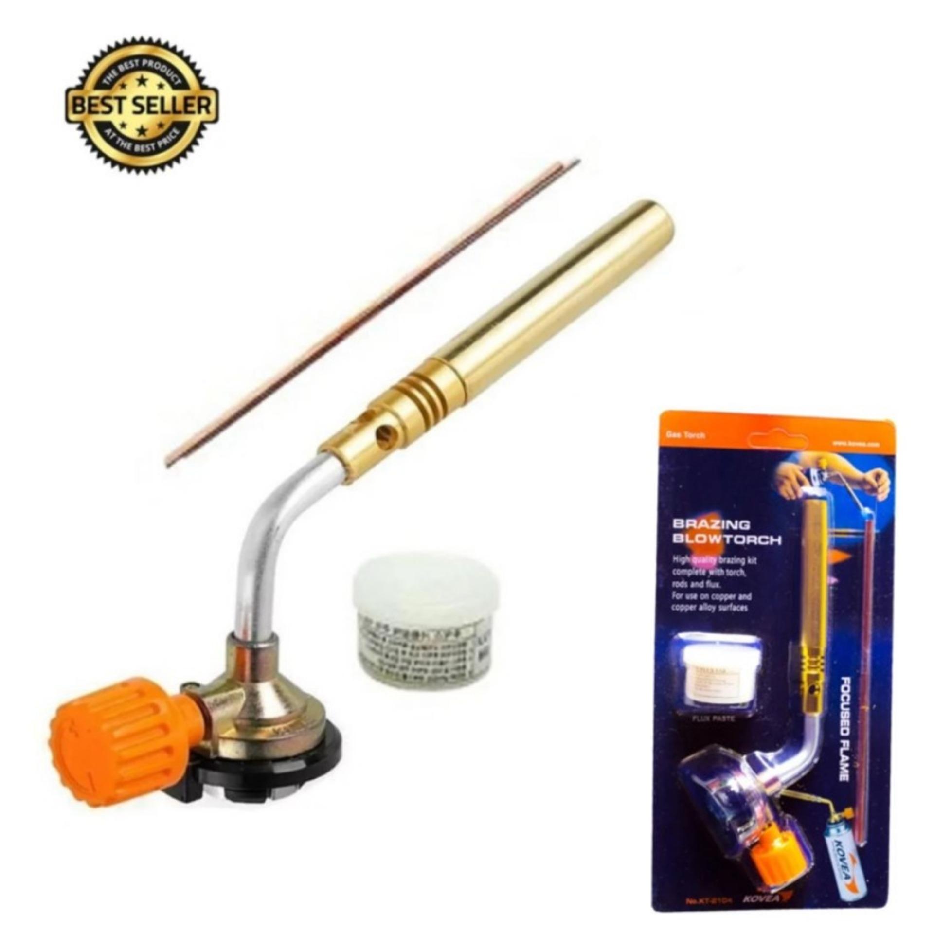 KOVEA Brazing Gas Torch KT-2104 หัวพ่นไฟเอนกประสงค์ หัวเชื่อมทองเหลือง เชื่อมท่อแอร์ เชื่อมท่อทอแดง สำหรับช่างแอร์ หัวพ่นไฟ หัวพ่นแก๊ส KOVEA Brazing Gas Torch KT-2104 หัวพ่นไฟเอนกประสงค์ หัวเชื่อมทองเหลือง เชื่อมท่อแอร์ เชื่อมท่อทอแดง สำหรับช่างแอร์ หัวพ่นไฟ หัวพ่นแก๊ส