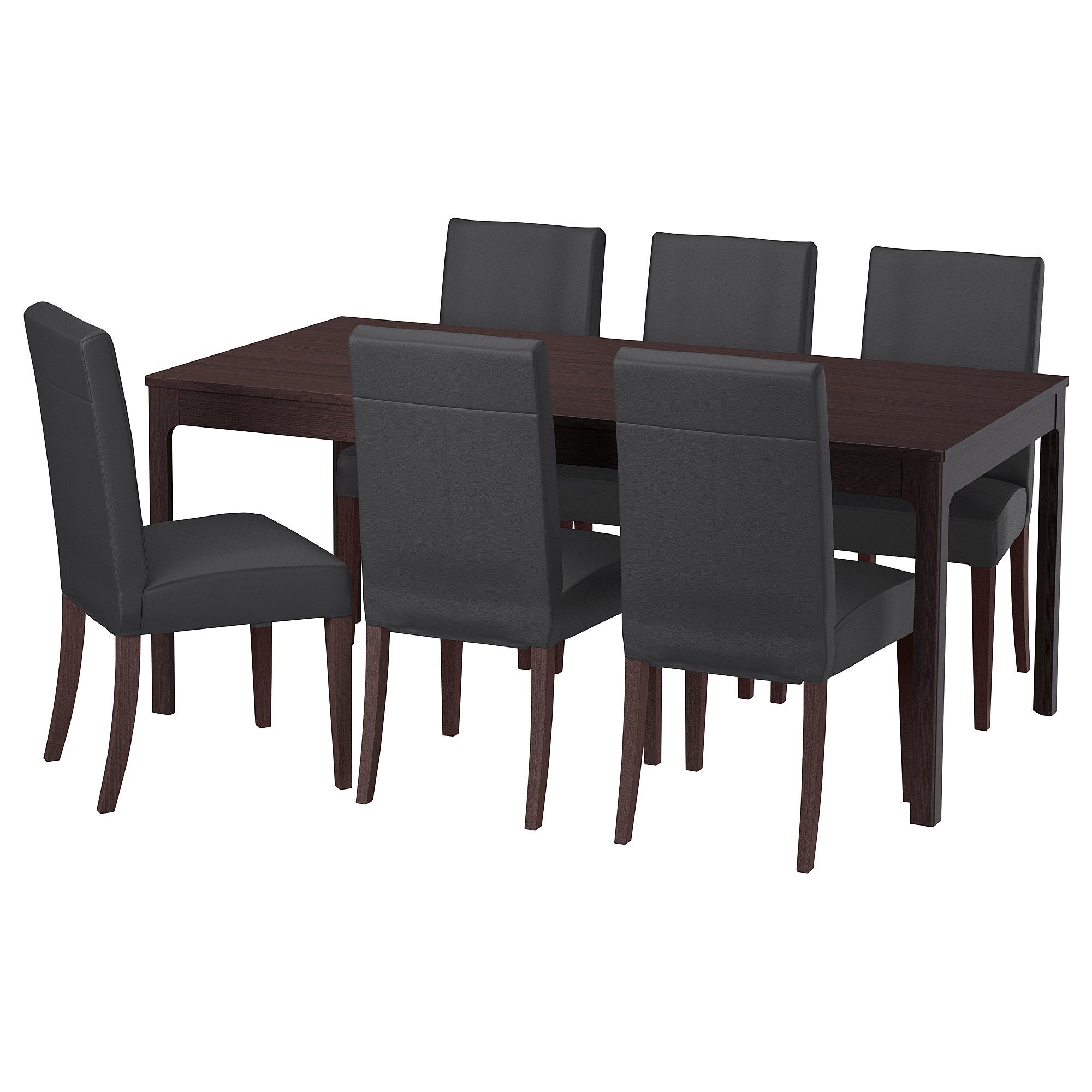 [ด่วน!! โปรโมชั่นมีจำนวนจำกัด] โต๊ะและเก้าอี้ 6 ตัว ชุดโต๊ะทานอาหาร 1-6 ที่นั่ง EKEDALEN / HENRIKSDAL
