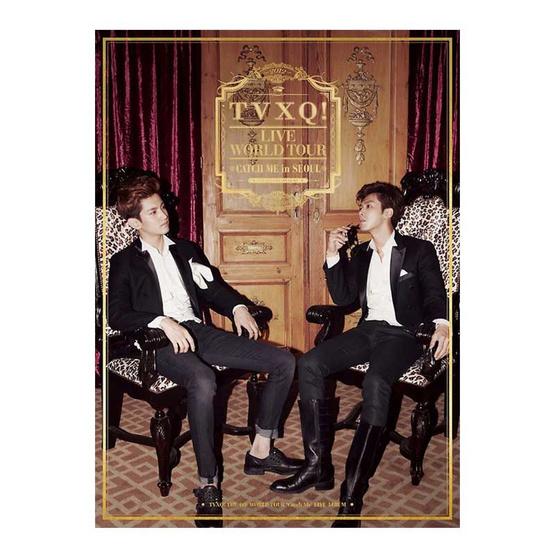 CD TVXQ! Album The 4th Live World Tour - Catch Me in Seoul (2CD)