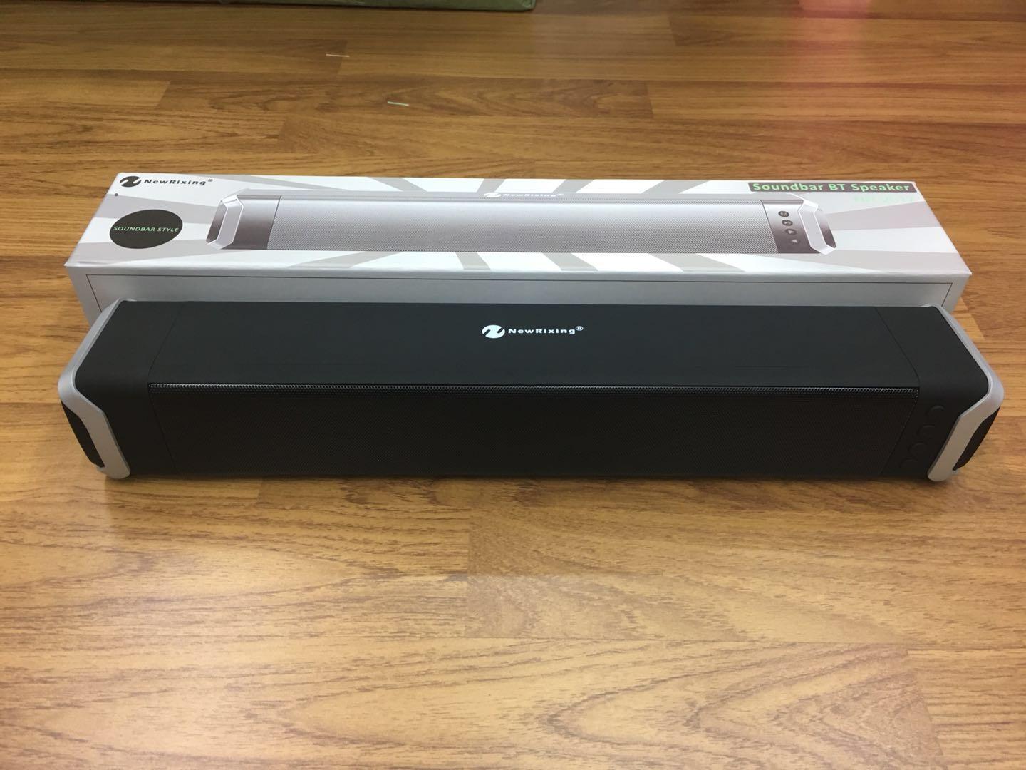 ดูภาพ New Rixing NR2017- ของแท้ - Sound Bar Bluetooth Speaker ลำโพงบลูทูธ เสียงดี กระหึ่ม sound bar <br/>เพิ่มเติม New Rixing NR2017- ของแท้ - Sound Bar Bluetooth Speaker ลำโพงบลูทูธ เสียงดี กระหึ่ม sound bar
