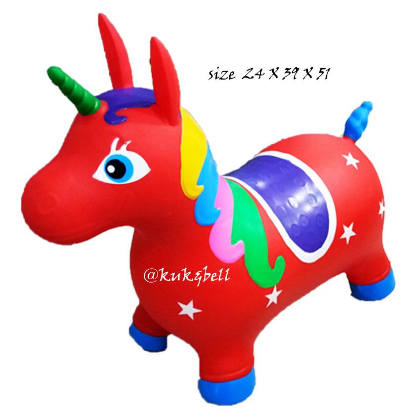 patipan toy ตุ๊กตายางสัตว์รูป (ม้าโพนี่)  เนื้อหนา สีสดใส FW-1262