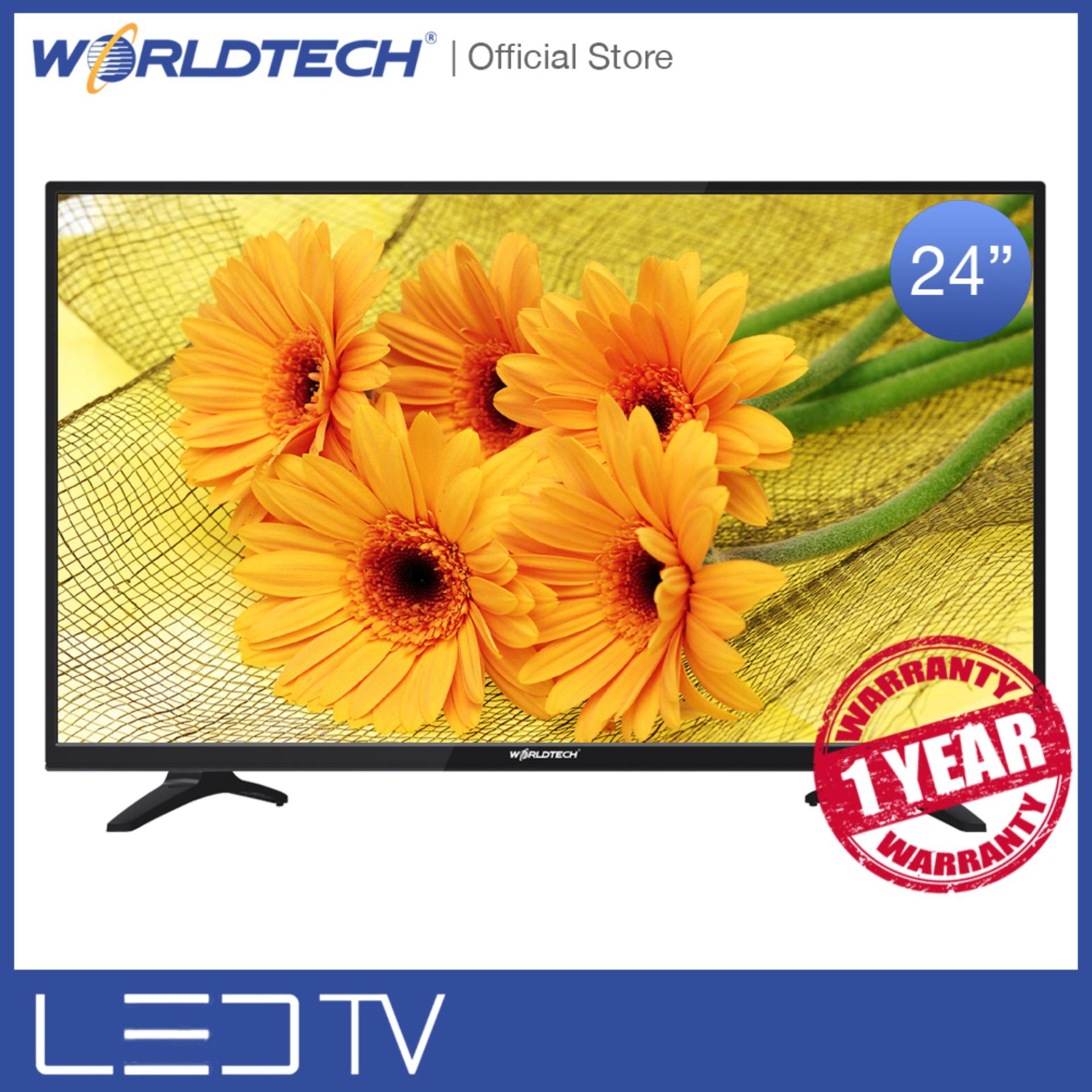 LEDTV (แอลอีดีทีวี) Worldtech ขนาด 24 นิ้ว รุ่น WT-LED2401