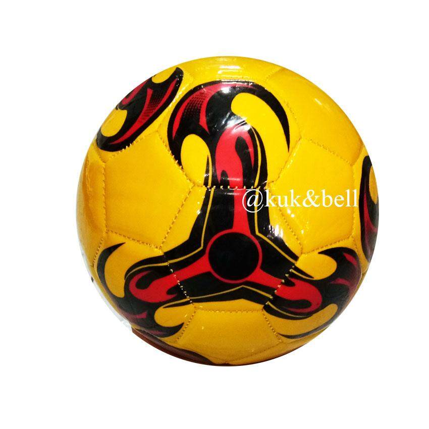 patipan toy บอลหนัง ฟุตบอล ฟุตบอลหนังสำหรับเด็ก ลูกเล็ก สีสดใส 7839