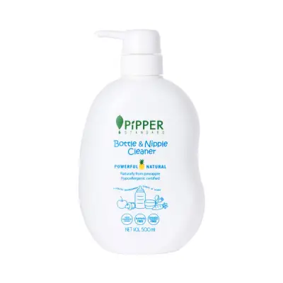 PiPPER STANDARD Bottle & Nipple Cleaner, Gentle Fresh Scent 500 ml (Bonz500 90910617 1 pcs.)