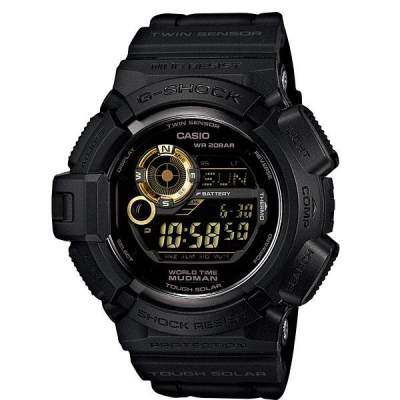 ดูภาพ Casio G-shock MUDMAN นาฬิกาข้อมือผู้ชาย สีดำ/ทอง สายเรซิน G-9300GB-1DR ประกัน cmg <br/>เพิ่มเติม Casio G-shock MUDMAN นาฬิกาข้อมือผู้ชาย สีดำ/ทอง สายเรซิน G-9300GB-1DR ประกัน cmg