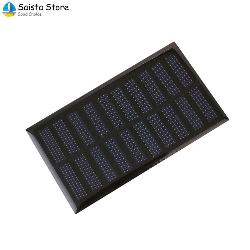 Saista แผงโซล่าโซล่าเซลล์ 107X61 มิลลิเมตร 5.5 โวลต์ DIY Saista แผงโซล่าโซล่าเซลล์ 107X61 มิลลิเมตร 5.5 โวลต์ DIY