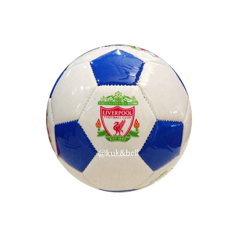 patipan toy บอลหนัง ฟุตบอล ฟุตบอลหนังสำหรับเด็ก ลูกเล็ก สีสดใส Y16044-01