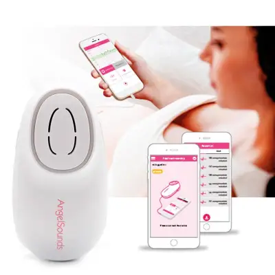 Jumper Angelsounds เครื่องฟังเสียงหัวใจทารกในครรภ์ เชื่อมต่อมือถือผ่าน App ได้ รุ่น JPD-100S9 (ได้ทั้ง iOS และ Android)