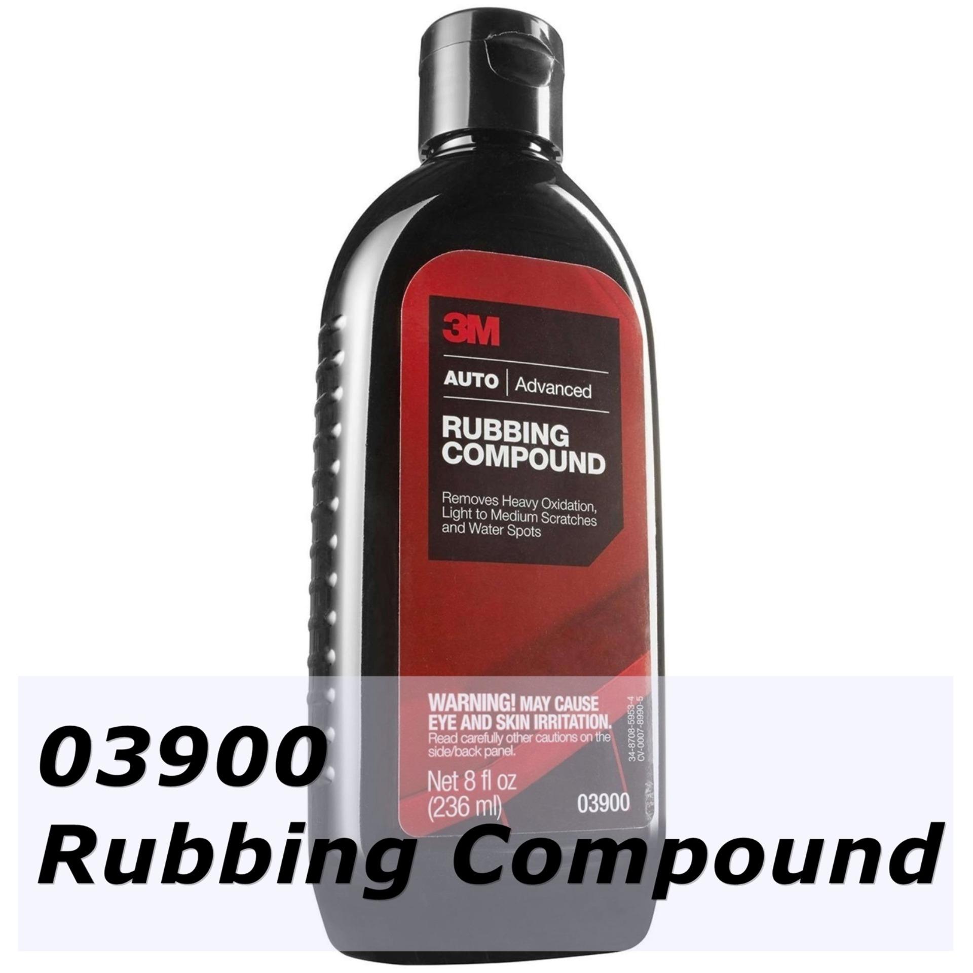 3M 03900 น้ำยาขัดหยาบลบรอยขีดข่วนและคราบน้ำ 236 มล.Rubbing Compound