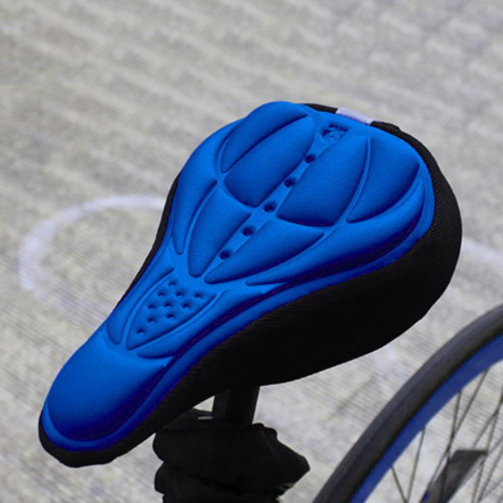 [Hosport] 3D นุ่มขี่จักรยานจักรยานจักรยานที่นั่งปกฟองน้ำกลางแจ้งระบายอากาศเบาะรอบอาน