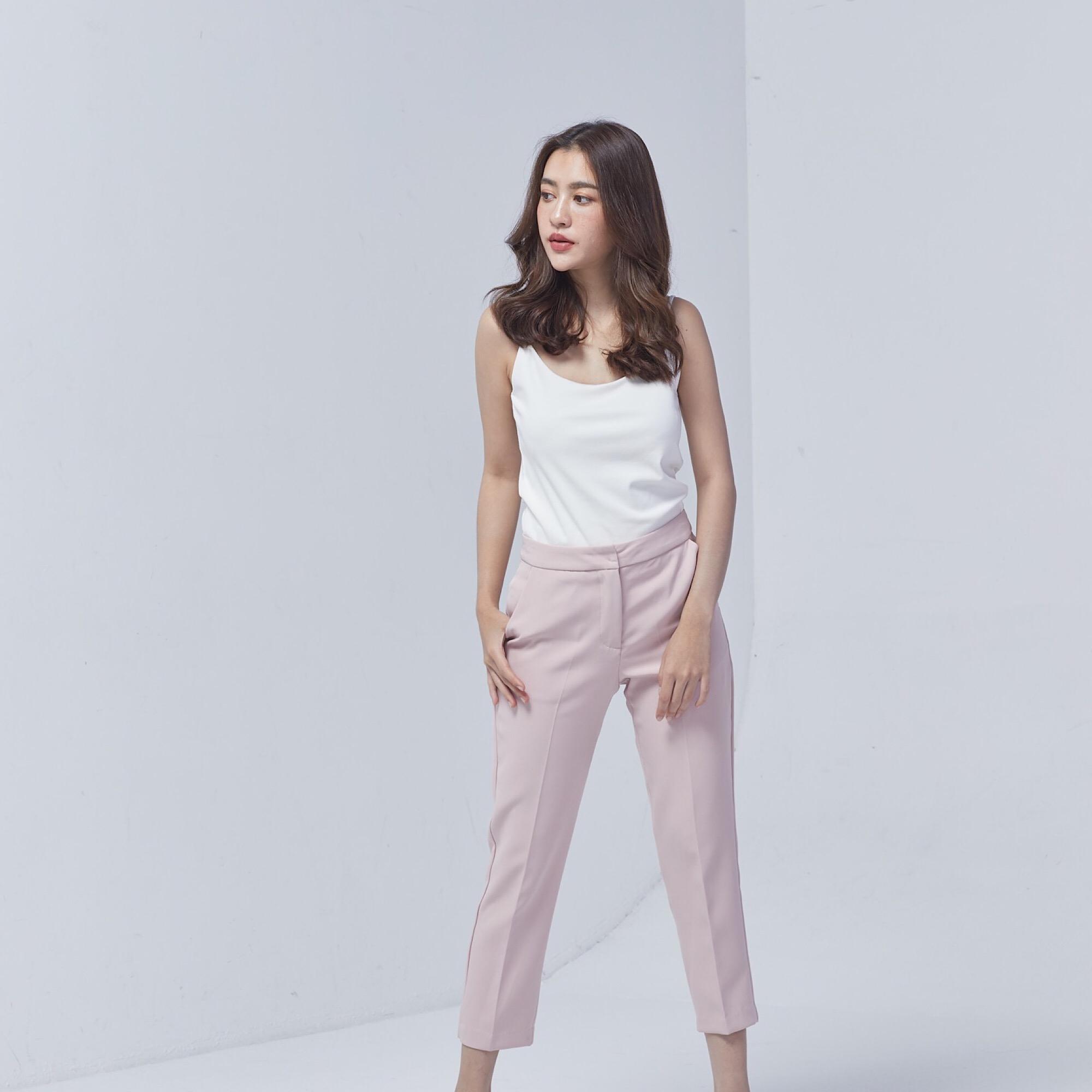 Basicsbysita - กางเกง 5 ส่วน Skinny trouser รุ่น E060 Basicsbysita - กางเกง 5 ส่วน Skinny trouser รุ่น E060