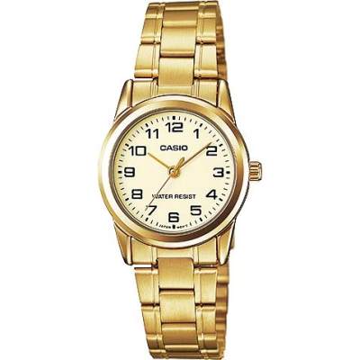 ดูภาพ Casio นาฬิกาข้อมือผู้หญิง สายสแตนเลส รุ่น LTP-V001 ของแท้ประกันศูนย์ <br/>เพิ่มเติม Casio นาฬิกาข้อมือผู้หญิง สายสแตนเลส รุ่น LTP-V001 ของแท้ประกันศูนย์