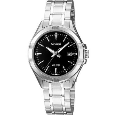 Casio นาฬิกาข้อมือผู้หญิง ขอบหยัก สายสแตนเลส รุ่น LTP-1308 ของแท้ประกันศูนย์ Casio นาฬิกาข้อมือผู้หญิง ขอบหยัก สายสแตนเลส รุ่น LTP-1308 ของแท้ประกันศูนย์