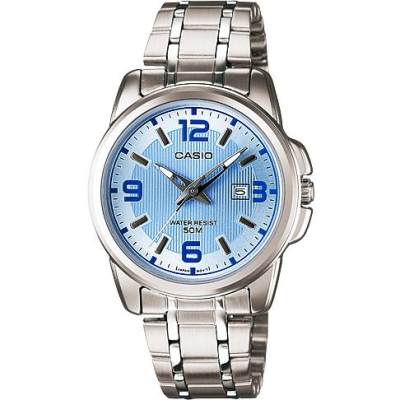 Casio นาฬิกาข้อมือผู้หญิง ตัวเลขใหญ่ สายสแตนเลส รุ่น LTP-1314 ของแท้ประกันศูนย์ Casio นาฬิกาข้อมือผู้หญิง ตัวเลขใหญ่ สายสแตนเลส รุ่น LTP-1314 ของแท้ประกันศูนย์