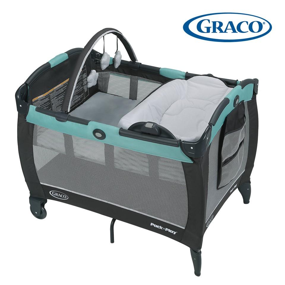 Graco เตียงนอนเด็ก Pnp Rev Napper & Changer-Tenley