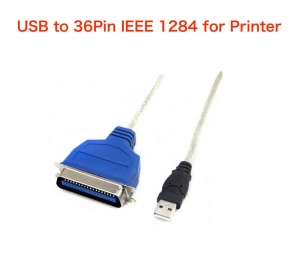 ภาพหน้าปกสินค้าUSB To Printer CN36 36Pin Parallel Port Connecting Cable Adapter IEEE 1284 ซึ่งคุณอาจชอบราคาและรีวิวของสินค้านี้
