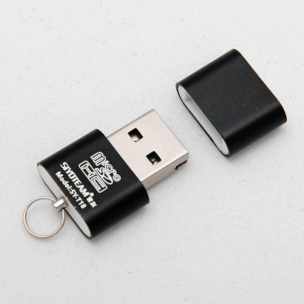Micro SD TF Mini USB 2.0 High Speed T-Flash Memory Card Reader Adapter