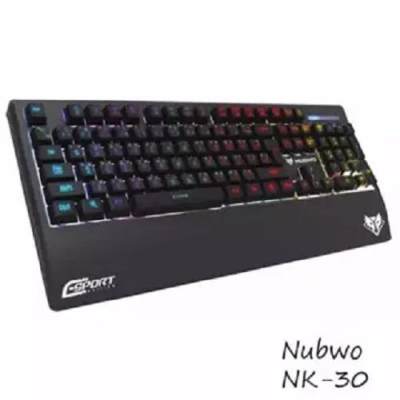 NUBWO VAKANT KEYBOARD GAMING LED SOUNG LIGHT รุ่น NK-30
