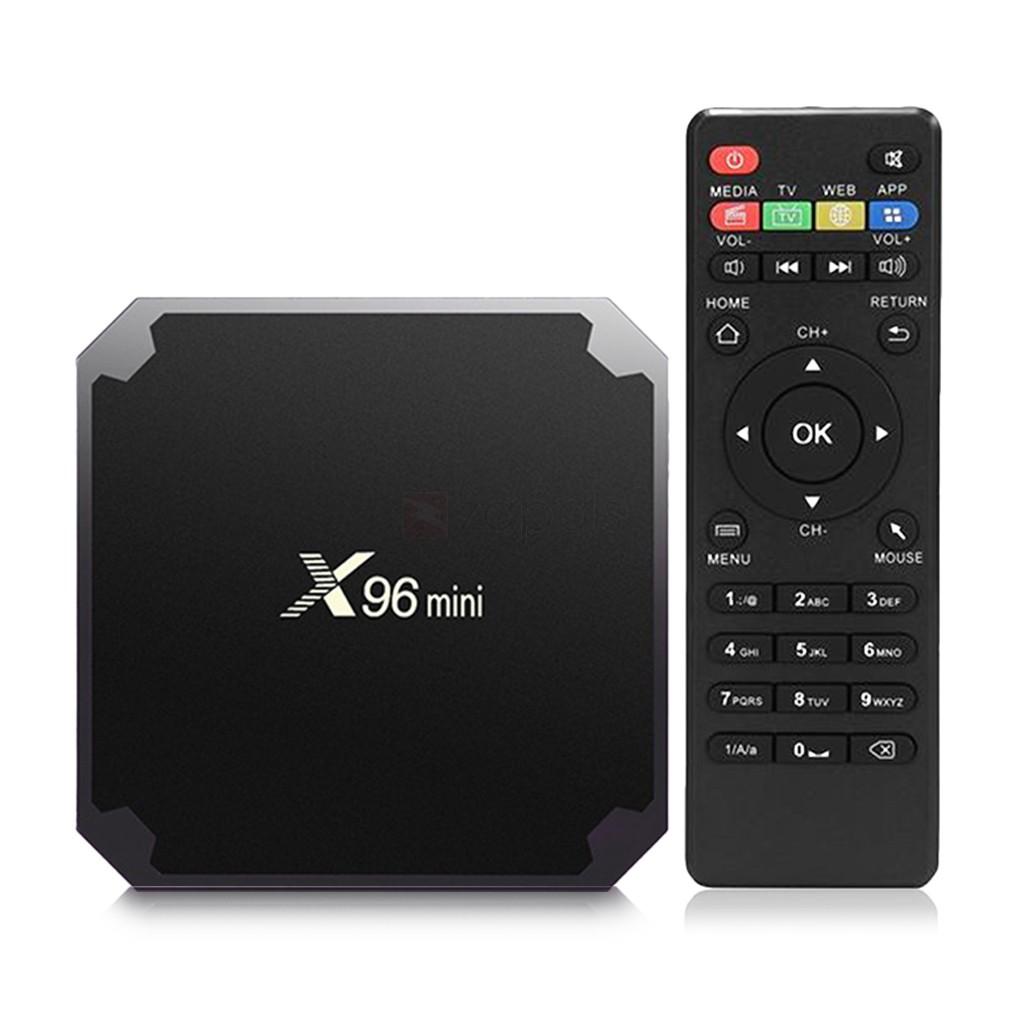 การใช้งาน  ลำปาง X96 mini TV BOX - Android 7.1.2 S905W 4K Ram 1 GB   Rom 8GB