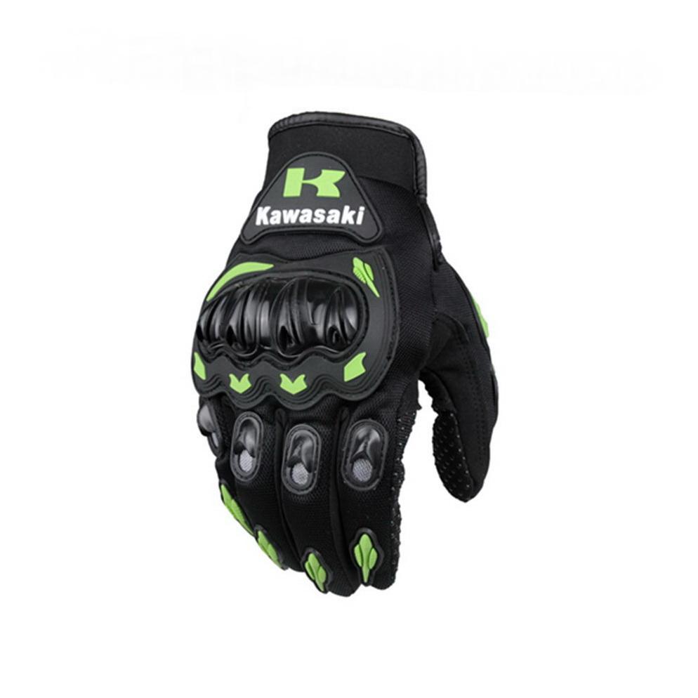 Kawasaki เต็มนิ้ว ถุงมือมอเตอร์ไซค์ อุปกรณ์มอเตอร์ไซค์ Kawasaki เต็มนิ้ว ถุงมือมอเตอร์ไซค์ อุปกรณ์มอเตอร์ไซค์