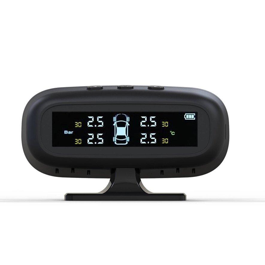 ANGEL USB พลังงานแสงอาทิตย์ LCD ดิจิตอลยางเครื่องวัดความดันอากาศเครื่องทดสอบการวัด ANGEL USB พลังงานแสงอาทิตย์ LCD ดิจิตอลยางเครื่องวัดความดันอากาศเครื่องทดสอบการวัด