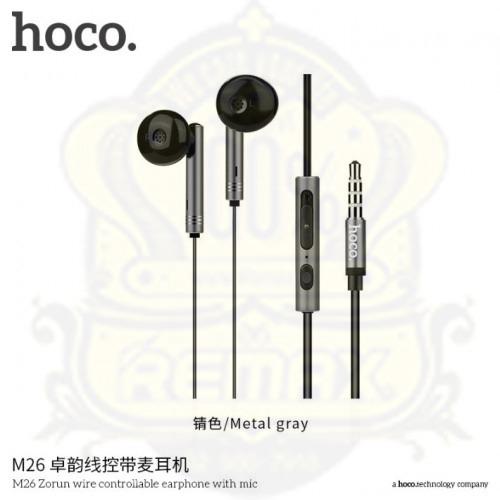 Hoco M26 Metal Earphone หูฟัง