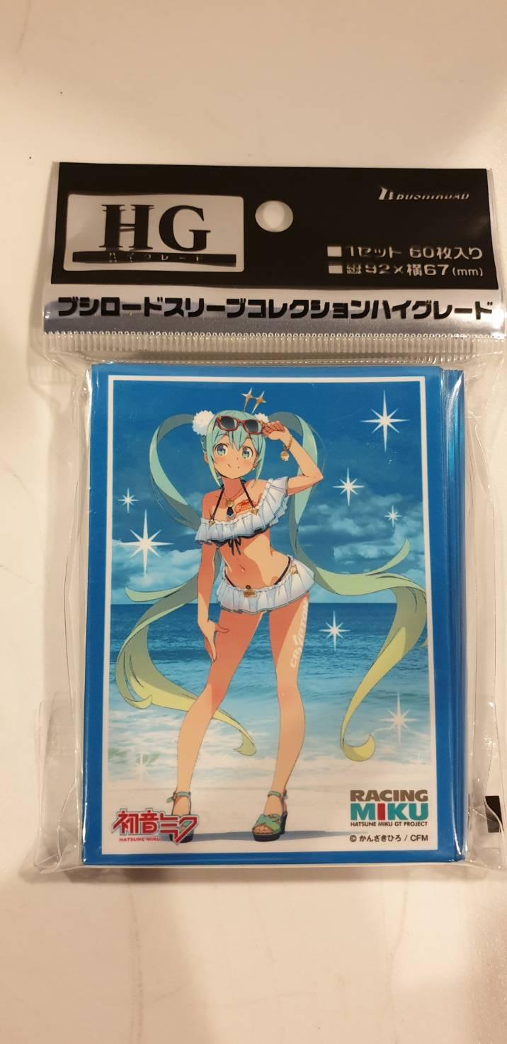 Bushiroad Sleeve Collection HG Vol.1704 -  Racing Miku 2018  Thai Support ver. Pack