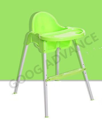 โต๊ะเก้าอี้กินข้าวเด็กทรงสูง 3in1  Highchair รุ่นGCFC04-GREEN สีเขียว