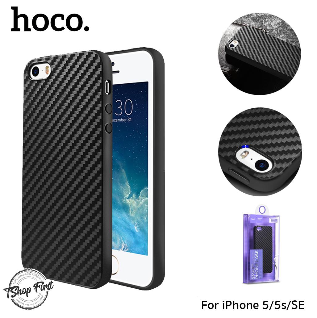 ขาย Hoco TPU Case Ultra Slim เคสลายเคฟล่า For iPhone 55sSE