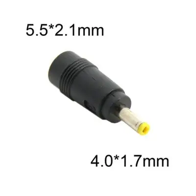 Teamtop 1PCs New 5.5x2.1mm Female Jack To 4.0x1.7mm Male Plug DC Power Connector Adapter