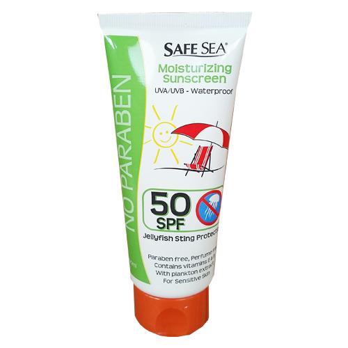 Safe Sea ครีมกันแมงกะพรุน กันแตนทะเล SPF50 Lotion