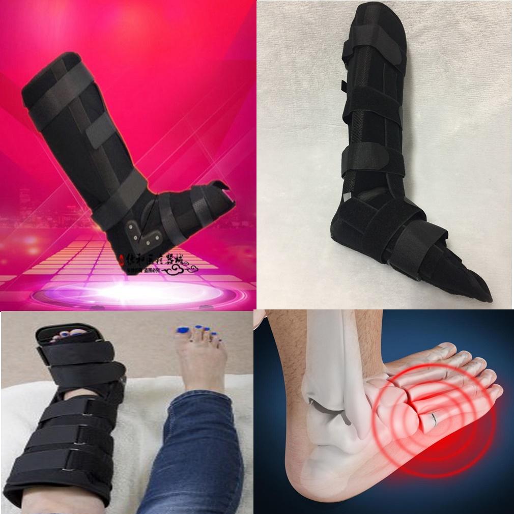 RAMADA รองเท้าเฝือกสำหรับผู้ที่มีปัญหากระดูกเท้า เท้าพลิก เท้าซ้น ป้องกันการกระแทกบาดเจ็บ ใช้ได้ทั้งเท้าซ้ายและเท้าขวา  LEG CALF SUPPORT